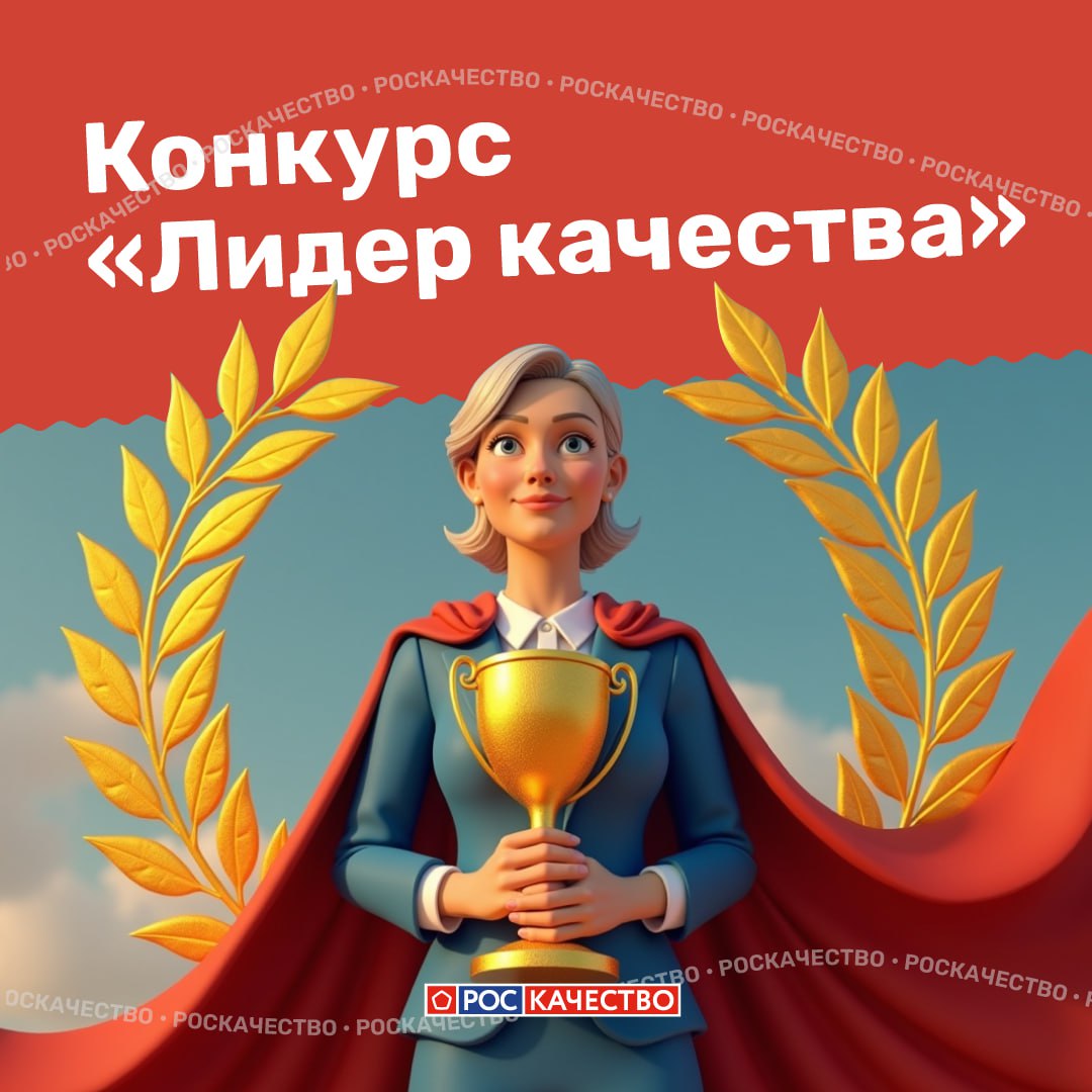Роскачество объявляет о запуске конкурса «Лидер качества».