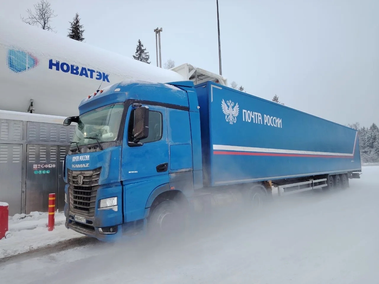 Почта России продолжает переход на экологичный транспорт.